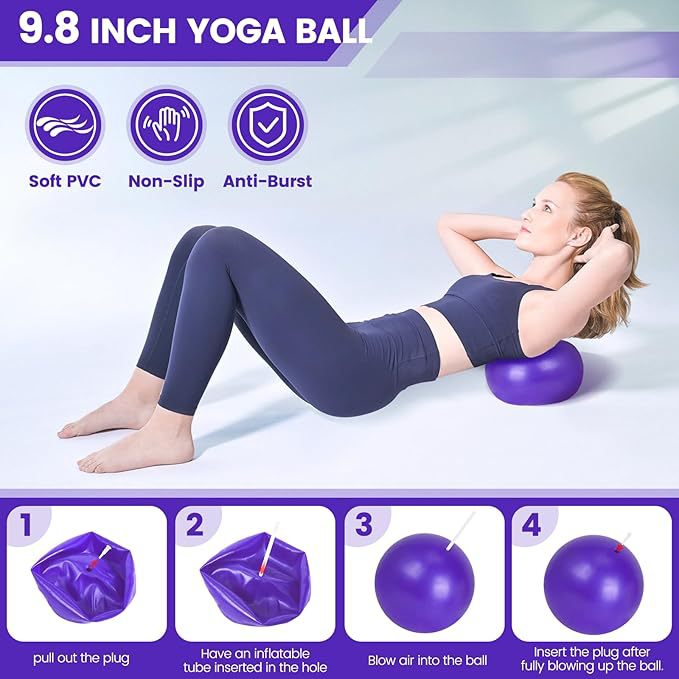 Yoga Pilates Roller 13-piece Set Fitness Suit